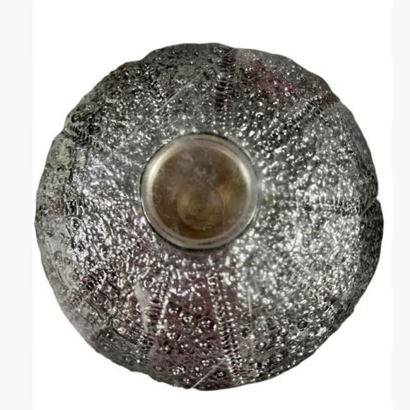 Williams Sonoma Sea Urchin Tiny Taper Holders One Pair Silvery New in Box (NIB) - Picture 3 of 6